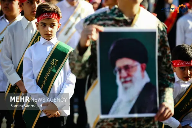 رزمایش جان‌فدایان ایران