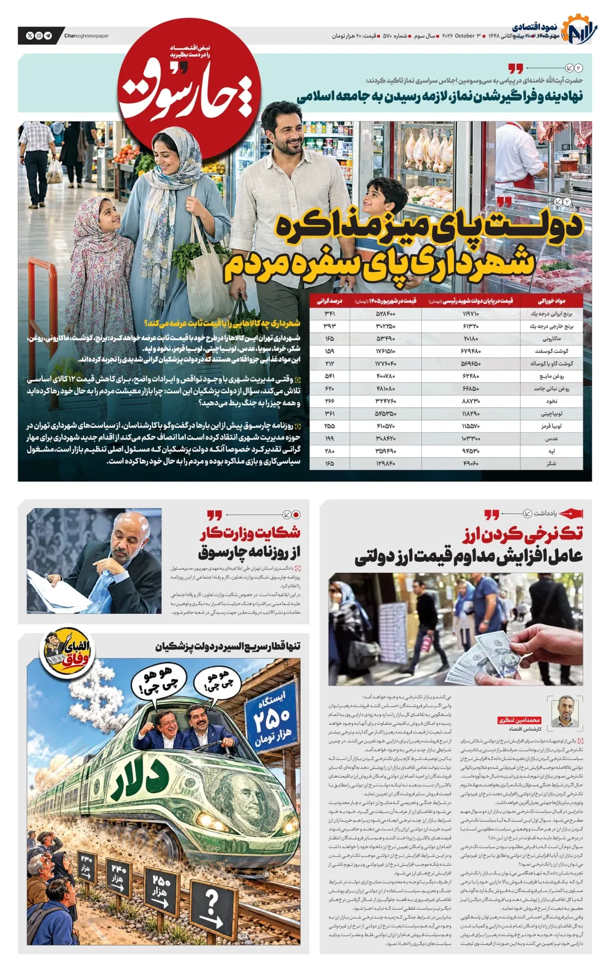 ۱۰ هزار دلار به هر کارت ملی، ایجاد رانت ارزی در شرایط جنگی